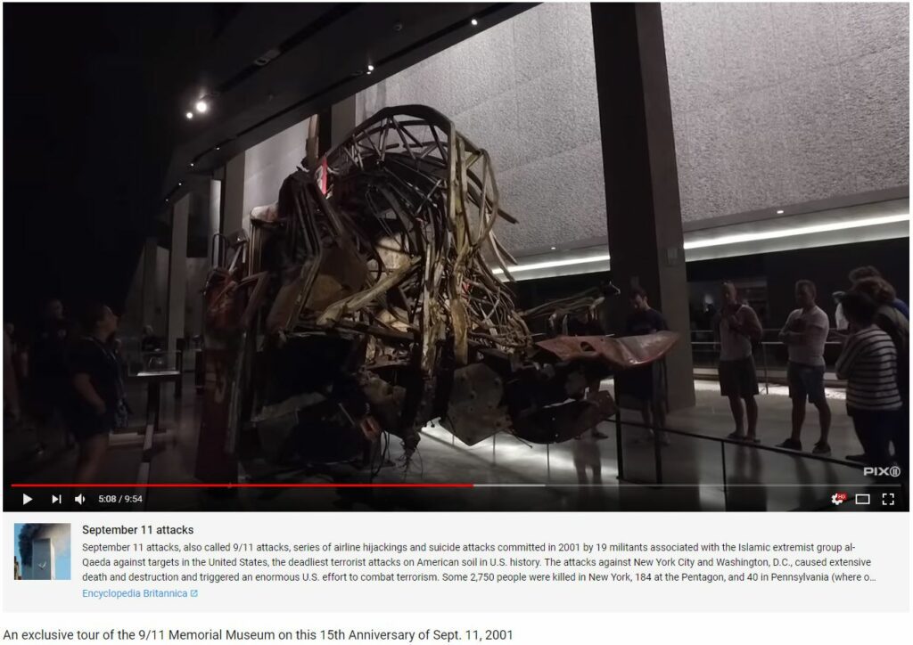 Ladder 3 impossible damage removed from 911 museum exhibit 1