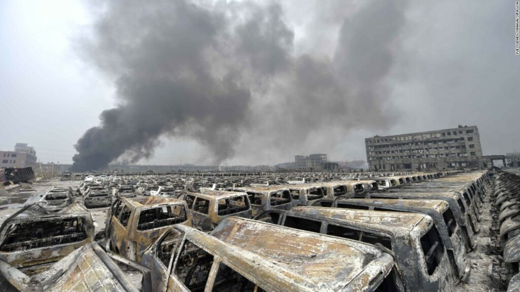 Tianjin warped rusted