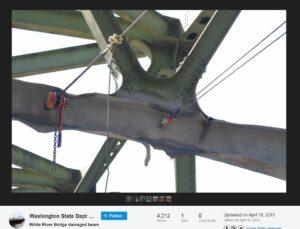 Washington state white river bridge damage 2015 20240501