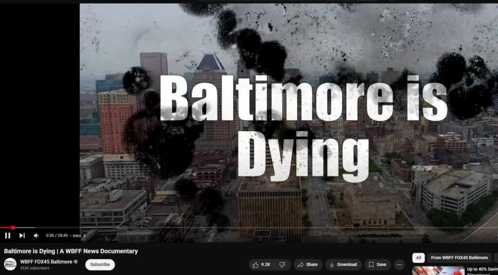 Baltimore Key Bridge #118 - Baltimore Was Dying