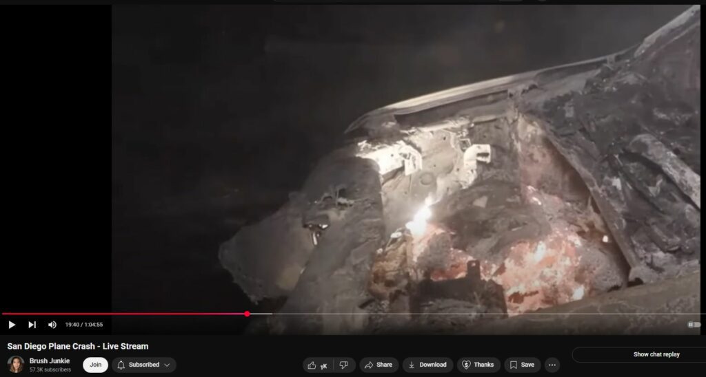SMOKING GUN - Red Hot Car Engine after apparent DEW Attack in San Diego CA 22 May 2025