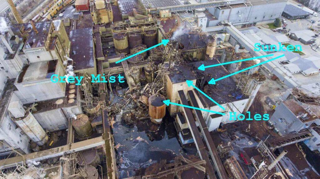 Paper mill explosion 6 1 