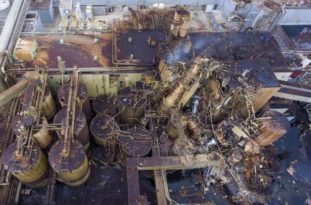 Paper mill explosion 8 1