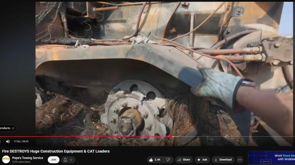 DEW Phyre DESTROYS Huge Construction Equipment CAT Loaders