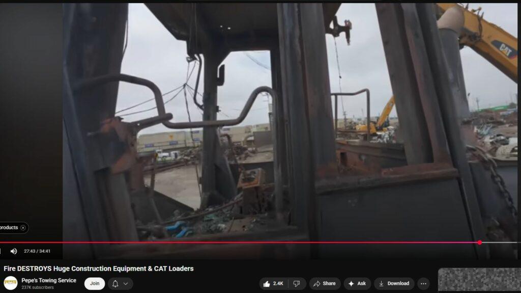 DEW Phyre DESTROYS Huge Construction Equipment CAT Loaders