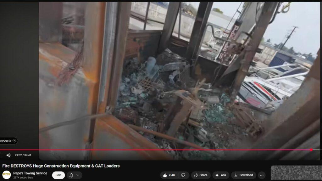 DEW Phyre DESTROYS Huge Construction Equipment CAT Loaders