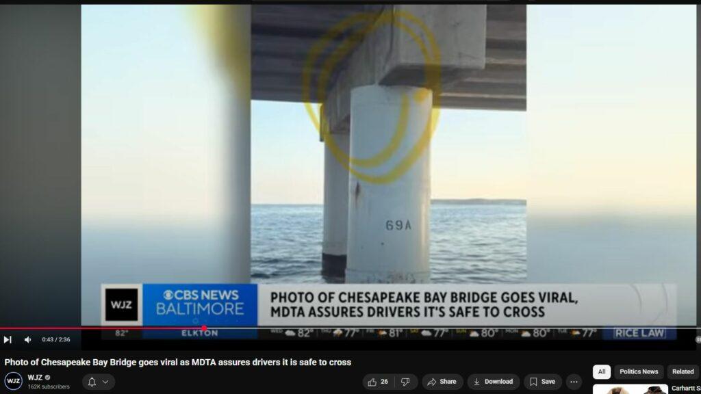 Baltimore Key Bridge #137 - They Will Takedown Chesapeake Bay Bridge One Way Or Another We Warned Last Year