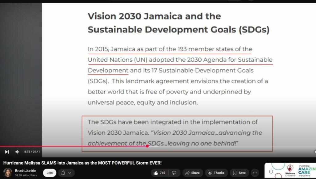 Unprecedented Monster Hurricane Melissa Clears Path for Jamaica 2030 UN Smart City