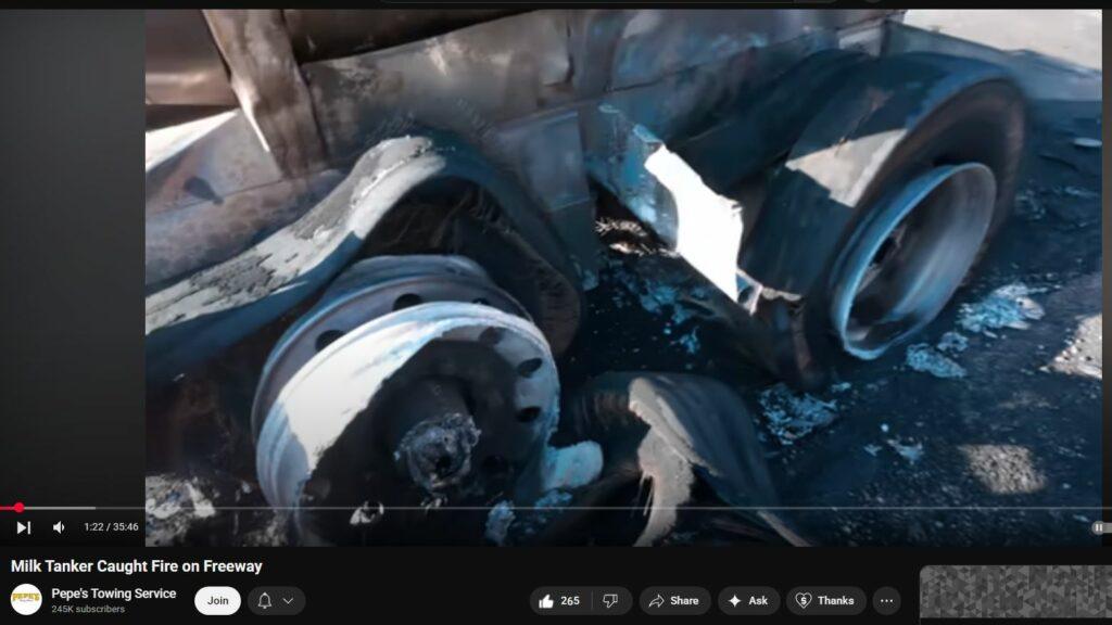 DEW Attack on Milk Tanker Truck