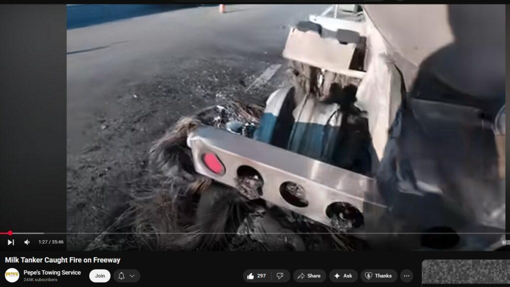 HOT MILK - DEW Attack on Milk Tanker Truck