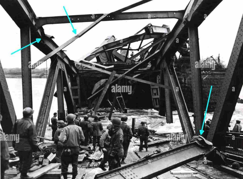 Collapse of remagan bridge march 17 1945 cw6dn4