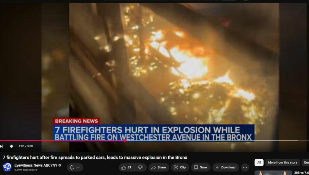 DEW vs Cars in Bronx NY Nov 2025