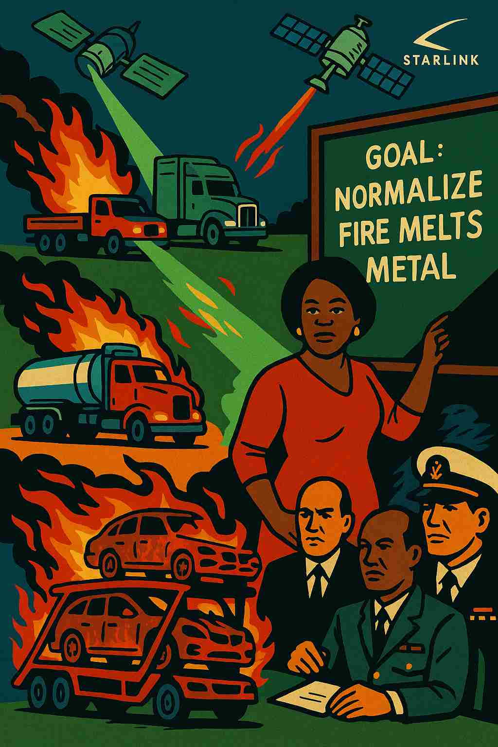 Pepe's Towing Service, Los Angeles CA - Documenting ongoing DEW Attacks on Trucks