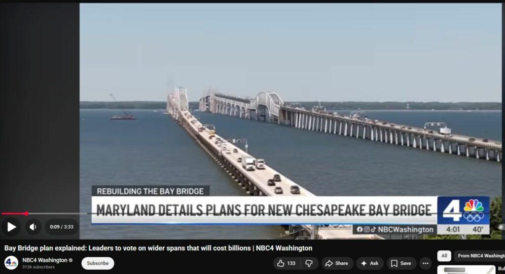 Baltimore Key Bridge #152 - New Chesapeake Bay Bridge