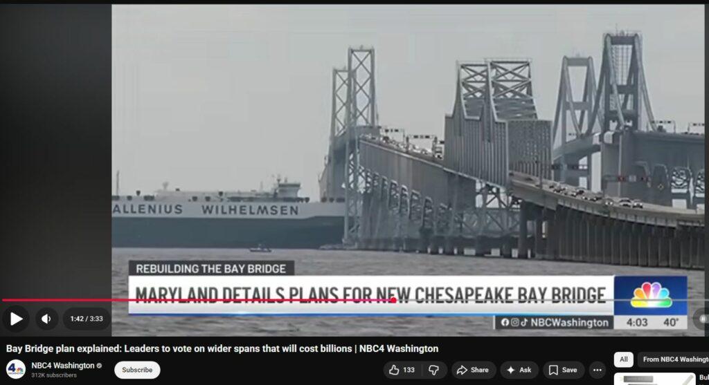 Baltimore Key Bridge #152 - New Chesapeake Bay Bridge