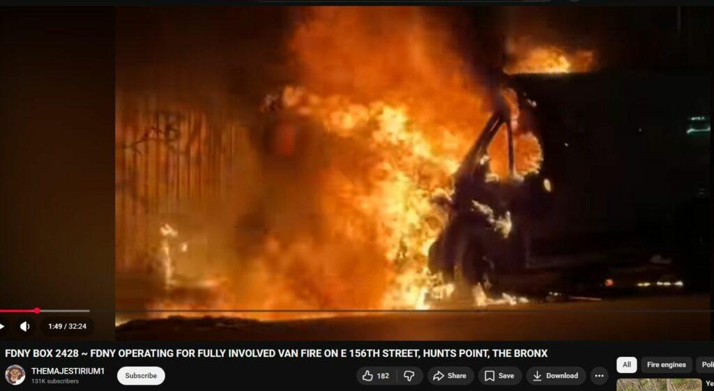 "Where did the engine go?" - DEW Attack on Van in Bronx