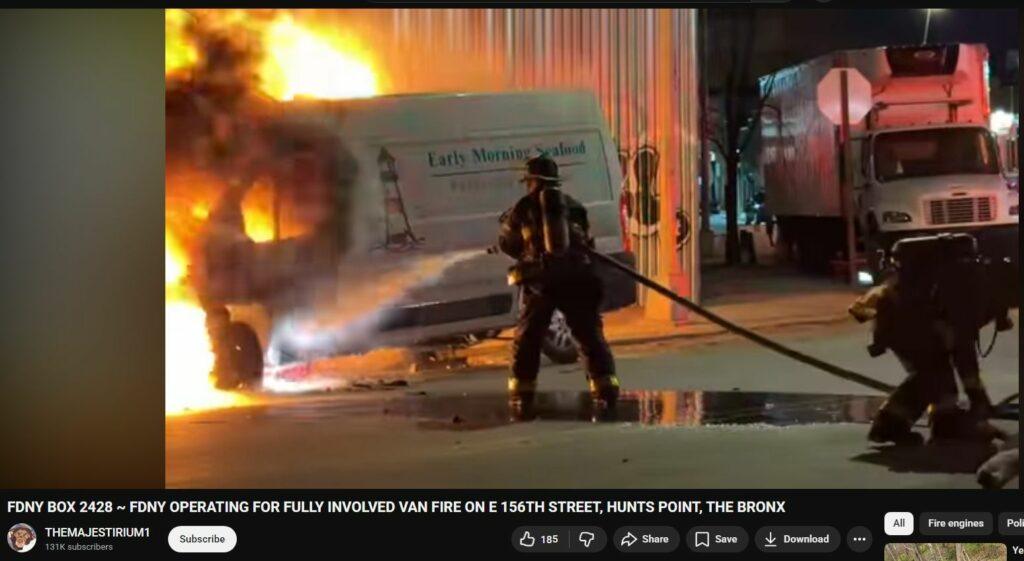 "Where did the engine go?" - DEW Attack on Van in Bronx