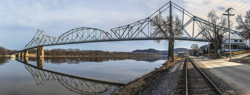Black Hawk Bridge Iowa Wisconsin