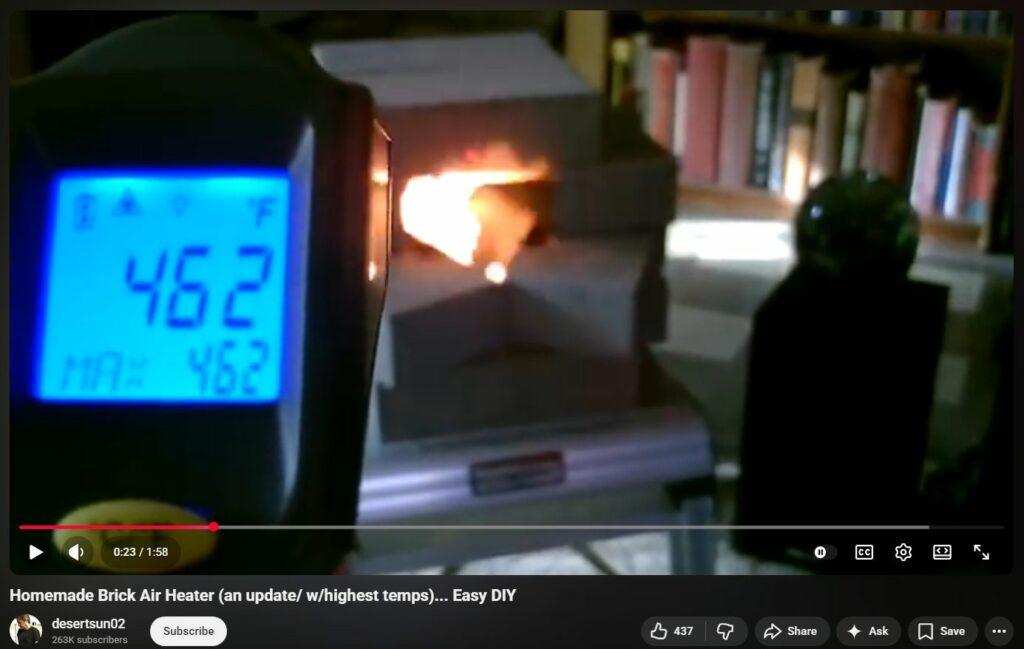 Open-air Yellow-flame Temperature
