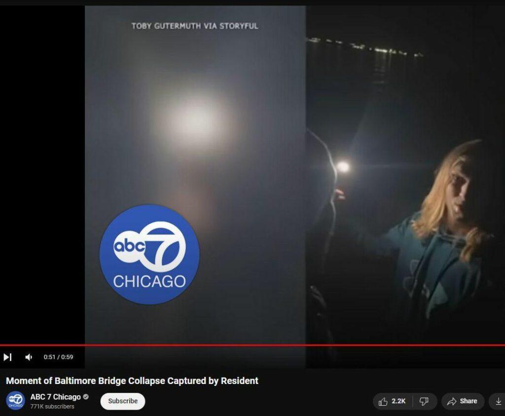 Baltimore Key Bridge #154 - More Surfaces on Gutermuth the Zapruder 2.0 Shooter