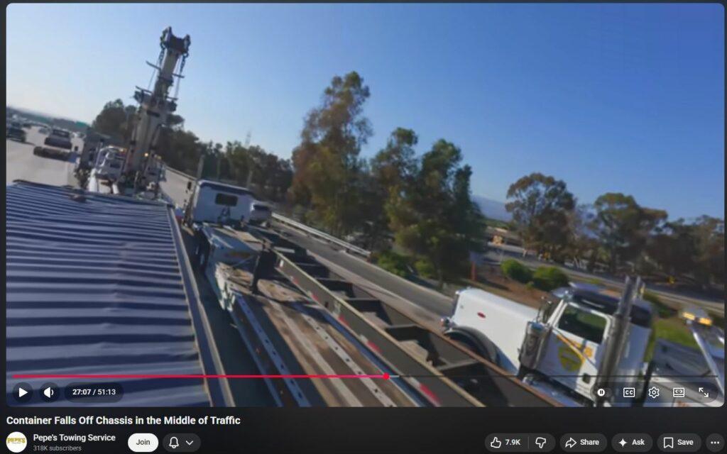 Another Bent Steel Chassis, Crumpled Container