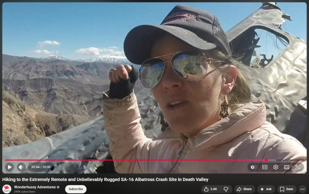 Another Visit to DEW Takedown of 1952 Secret SA-16 Albatross CIA USAF Plane in Death Valley