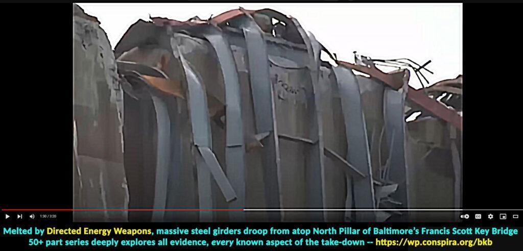 Baltimore Key Bridge #160 - The Kilotons of Impossibly Melted Structural Steel