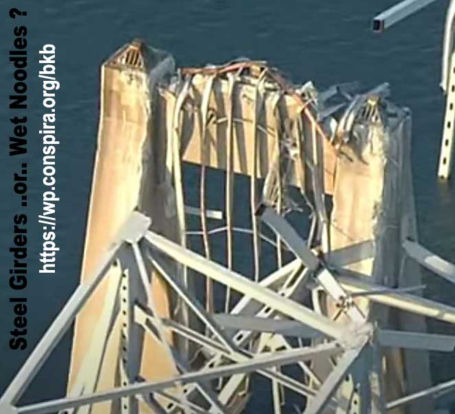 Baltimore Key Bridge #160 - The Kilotons of Impossibly Melted Structural Steel