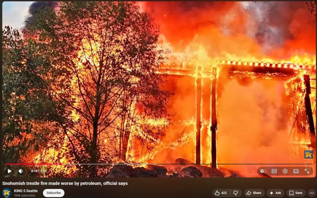 Another Train Trestle Takedown by DEW