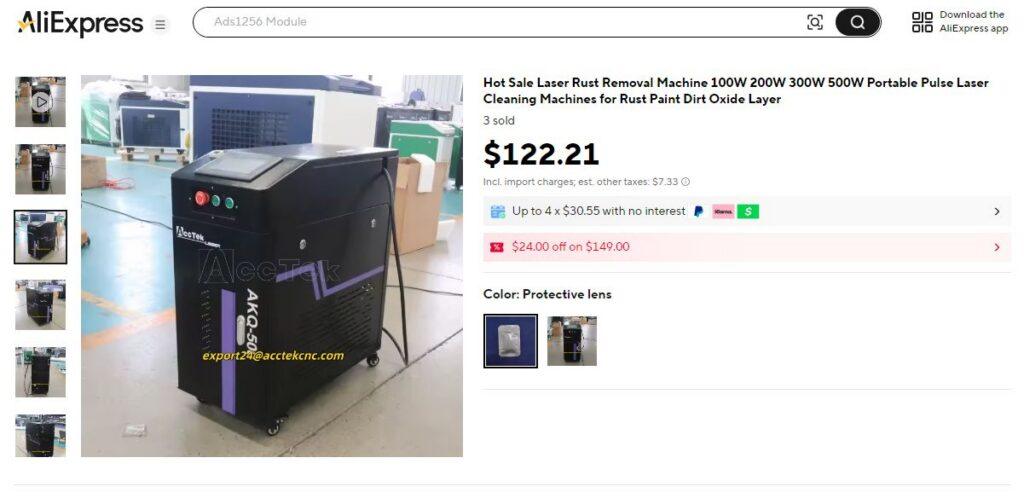 100 Watt LASER Instantly Vaporizes Rust - Imagine what a 250,000 Watt LASER Can DEW
