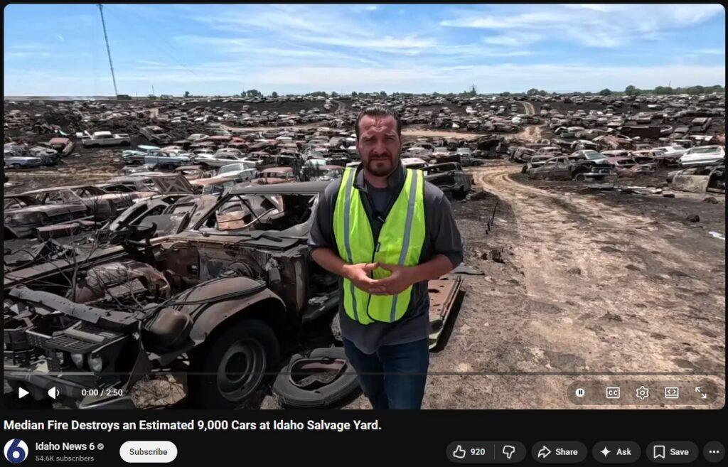 13th Salvage Yard DEW -- 9,000 Cars Toasted in Idaho 2026-06