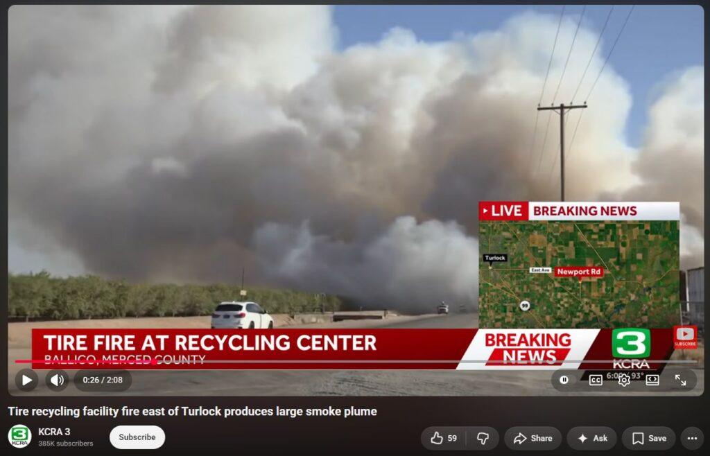 DEW vs American Tire Recycling, Ballico CA Aug 2026