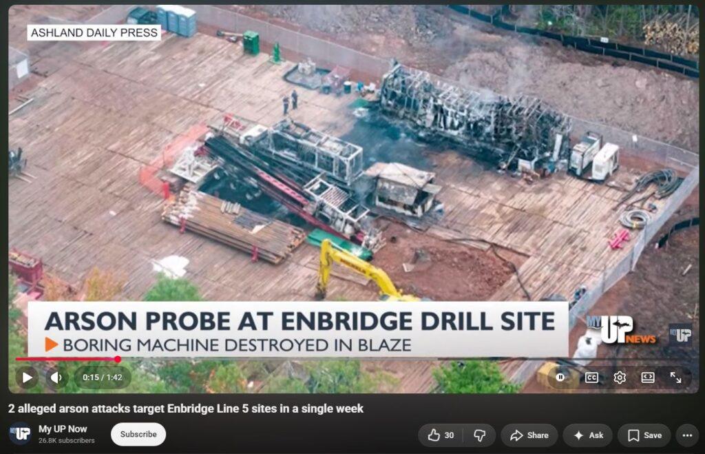DEW Attack at Enbridge Drill Site Wisconsin 2026-09